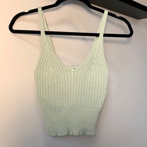 Knitted Cropped Top